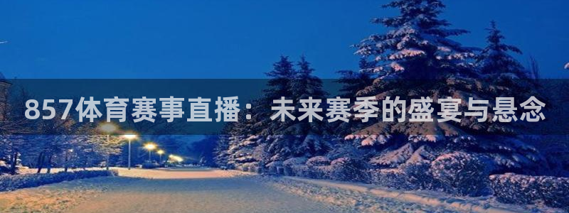 jrs蜘蛛直播nba免费：857体育赛事直播：未来赛季的盛宴与悬念