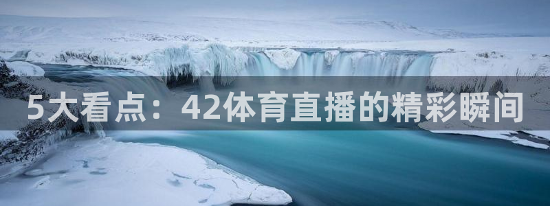 蜘蛛体育直播app下载官网：5大看点：42体育直播的精彩瞬间